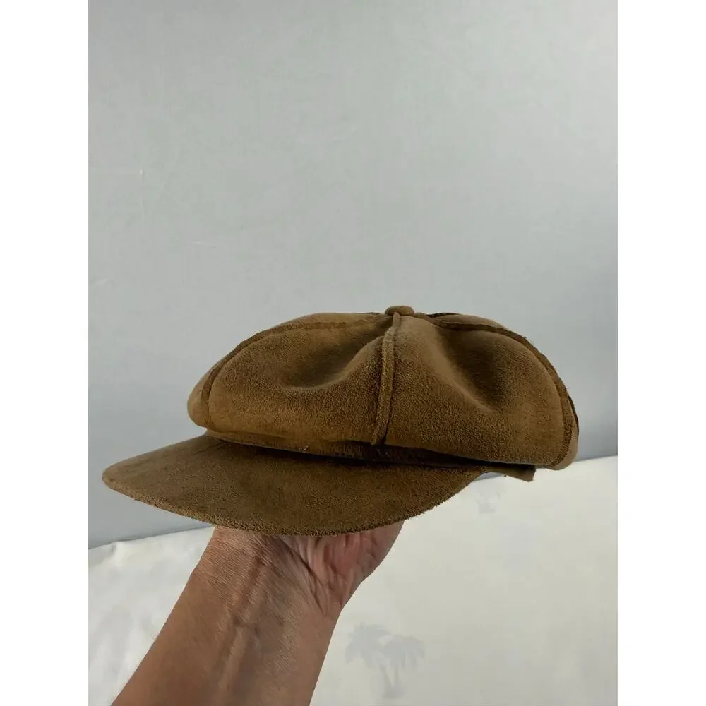 Source unknown brown suede